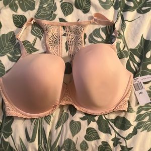 Paramour by Felina Carolina Racerback seamless plunge bra Bare Necessities